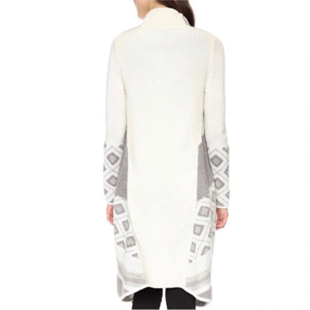 VINCE Alpaca and wool blend long cardigan - Picture 3 of 15